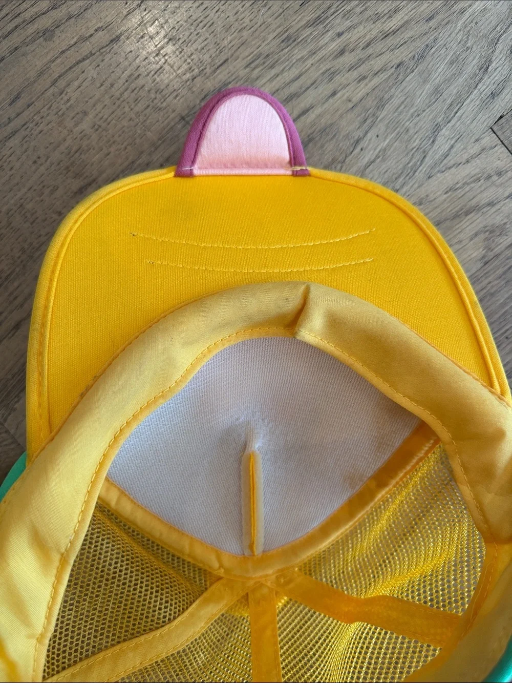 Disney Pluto Character Yellow Kids Cap